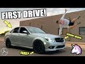 First Drive In The 6-SPEED C300! RARE $3000 Mercedes Rebuild (Part 2)