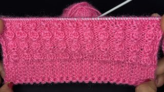 Beautiful Handmade Knitting Stitch Pattern Step by Step