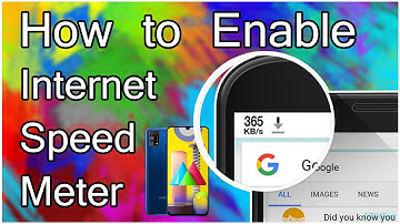 Enable Internet Speed Meter on Samsung Galaxy M31 | How to Get Speed Indicator on M31 Device