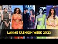 Ananya pandey rashmika mandanna sanya malhotra  more at lakme fashion week 2023