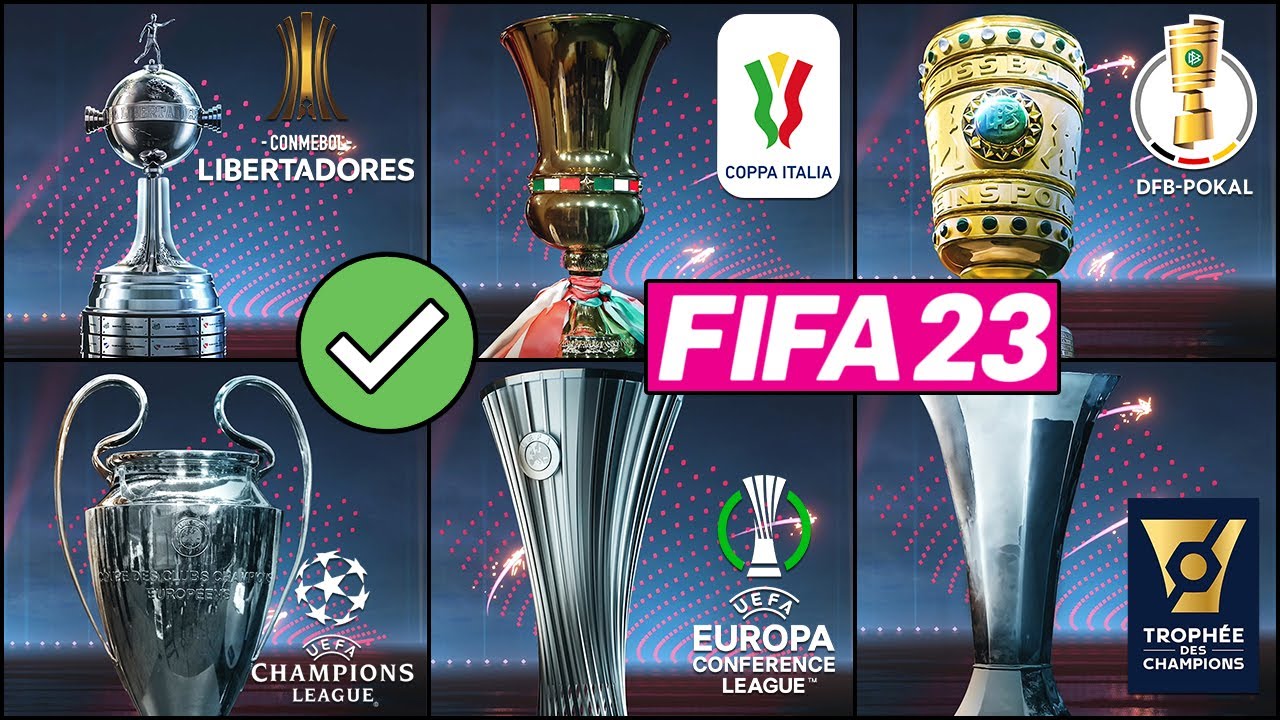 Como é Champions, Europa League e Conference no FIFA 22? 