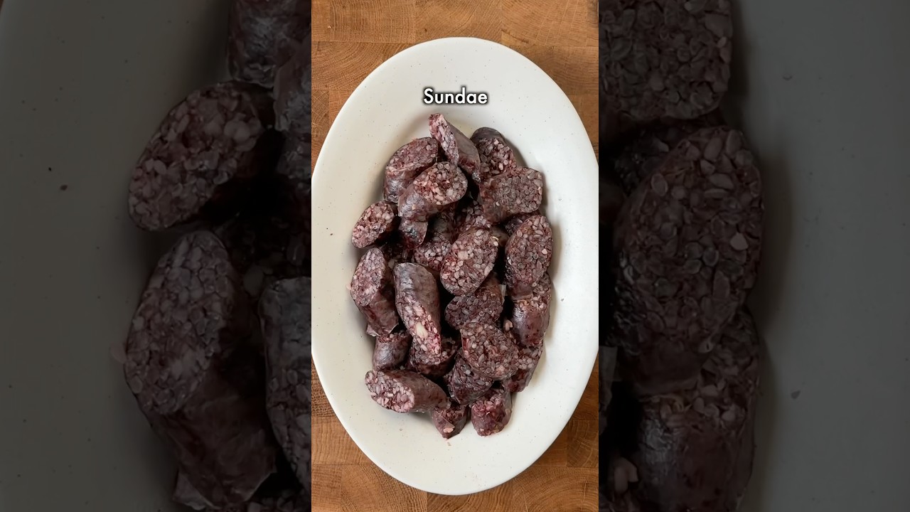 Korean sundae (Korean Blood Sausage)