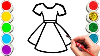 Dress Drawing, Painting & Coloring For Kids and Toddlers_ Child Art