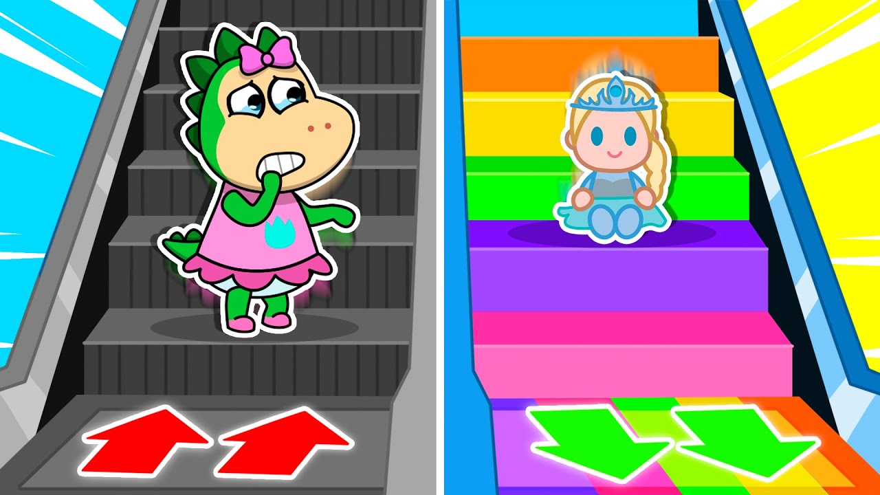 أوه لا! 😱 تاهت العائلة في مركز التسوق 🛒 وقصص أخرى للأطفال