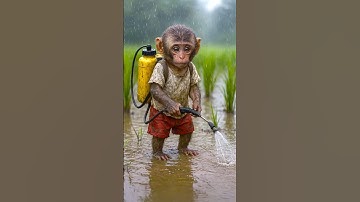 The Monkey Who Never Gave Up 🐒🔥❤️