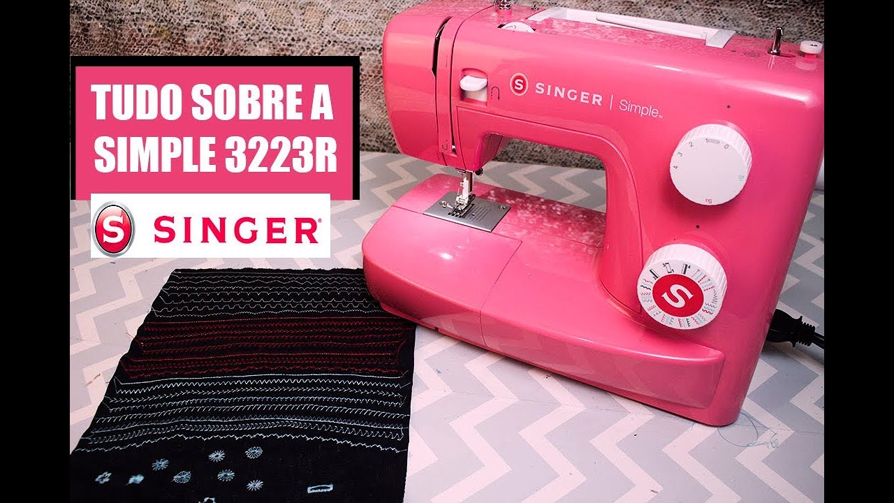 MÁQUINA DE COSTURA SIMPLE 3223R SINGER|Sewing Machine - YouTube