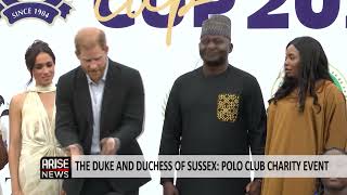 THE DUKE AND DUCHESS OF SUSSEX: POLO CLUB CHARITY EVENT