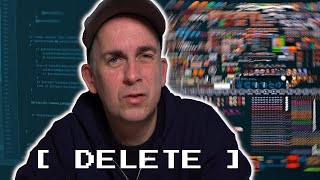 Deleted large parts of my game... after 2 years of development