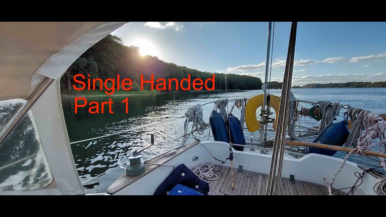 Single Handed sailing around Fyn, Denmark. Part 1.