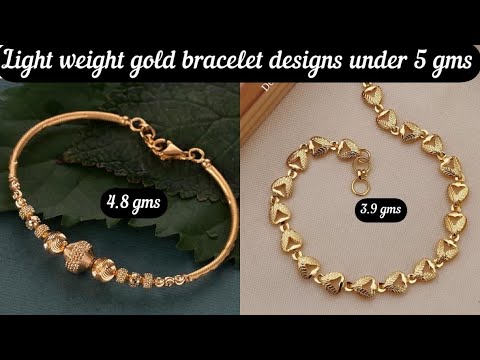 Light Weight Gold Bracelets Design For girls /Women | New & Trendy Gold  Chain Bracelet Ideas 2020 - YouTube