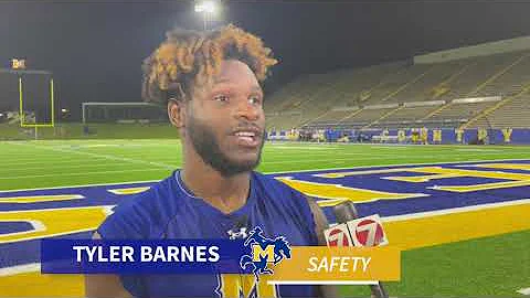 Cowboys safety Tyler Barnes