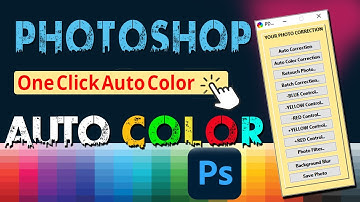 🎨 PHOTOSHOP MAGIC: One Click Auto Color Correct Photos 2025 | auto color correction plugin download!