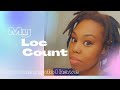 My Loc Count| Thick Locs| Loc Journey
