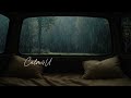 Cozy Rain Van in the Forest-Peaceful Nature Vibes 🌧️🚐🌲#vanlife #rainysounds #forestescape #cozyvibes