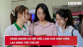 Hàng nghìn cơ hội việc làm cho sinh viên, lao động trẻ Thủ đô| Báo Lao Động