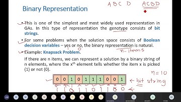 Unit IV L24 Genetic Algorithms Part III
