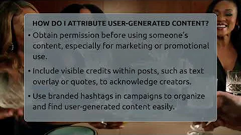 How Do I Attribute User-generated Content? - Everyday-Networking