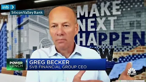 Silicon Valley Bank CEO Greg Becker on huge earnin...