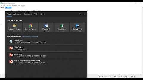 Ejemplo de clase en java usando bloc de notas