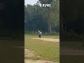 Straight Shot by Batsman. #hardhitter #6run