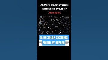 All Multi-Planet Systems discovered by Kepler #shorts
