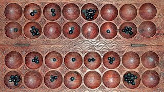 How to play omweso/igisoro African mancala game screenshot 1