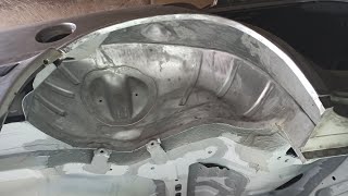 видео: SAAB 9-5 AERO. Изготовление задних арок. Ремонт наружной и внутренней стороны. Восстановление авто. картинка: SAAB 9-5 AERO. Изготовление задних арок. Ремонт наружной и внутренней стороны. Восстановление авто.