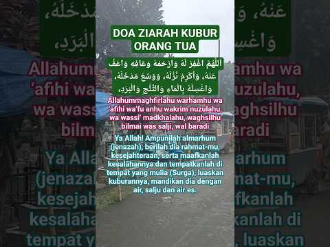 Doa Ziarah Kubur untuk orang tua kita yang sudah meninggal