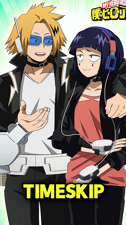 Kaminari & Jiro's Relationship After 8 Years