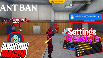 [OB51] 🌐Free Fire Android 👾Macro Sensi Tutorial 👽Macrodroid🔗ATO HEADSHOT Settings Tutoria.speedyexe