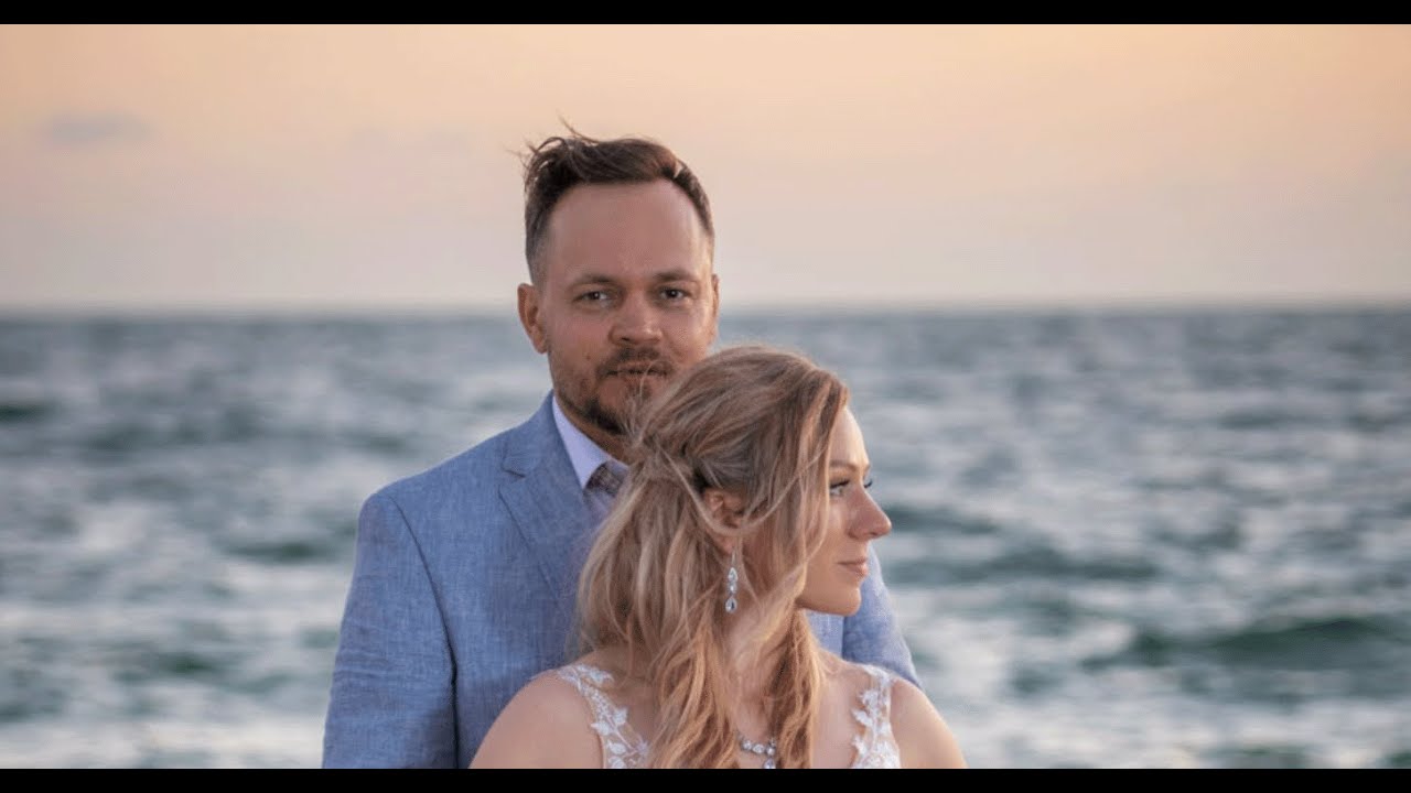 Sergiy & Olesya Florida Beach Cinematic Wedding Drone Video 2023