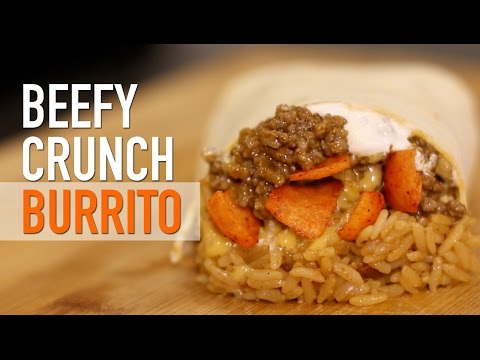 DIY Beefy Crunch Burrito