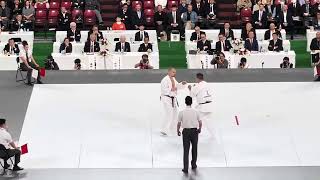 Nishimura Kaito (JAPAN) vs Andrei Luzin (RUSSIA) 1/2 13th world open karate championship