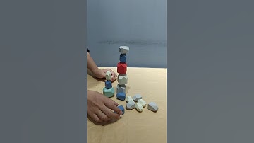 Wooden Game-Wooden Balancing Stones Colorful Stacking Game Toy Room Decoration