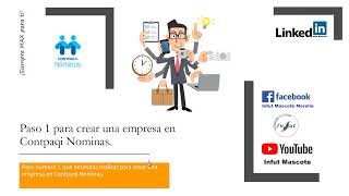 Paso 1 para crear una empresa en Contpaqi Nominas