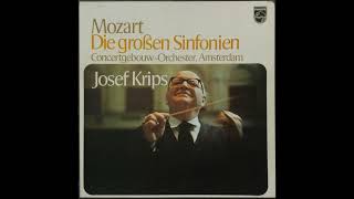 Mozart symphony No,25 Krips Concertgebouw orchestra