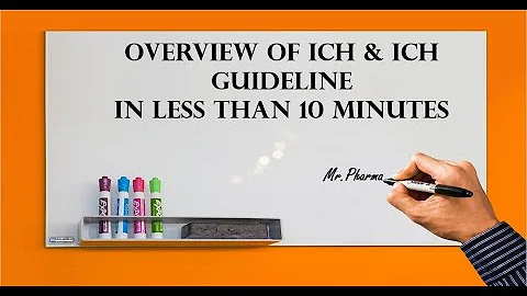 OVERVIEW OF ICH & ICH GUIDELINES IN LESS THAN 10 MINUTES | PHARMA PORTAL
