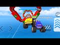 Mega Ramp Challenge! 🤯 Super Crazy GT Monster Truck Racing Level 26| Android Gameplay
