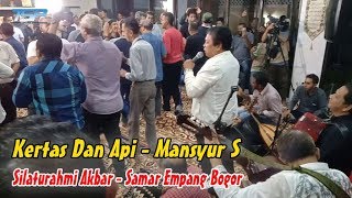 Kertas Dan Api Mansyur S - Silaturahim Olive BNR (Bogor Nirwana Residence) #majlas