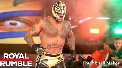 Rey mysterio returns - royal rumble 2018
