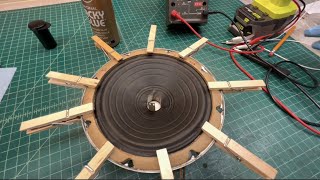 Knight 98AE-184K -  Fixing a Rattling Electrodynamic Loudspeaker
