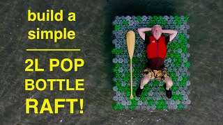 : DIY Raft  From 2L Pop Bottles !