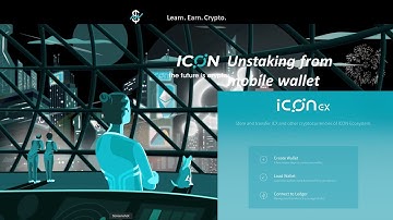 How to Unstake ICX (ICON) from ICONex mobile wallet (Android)
