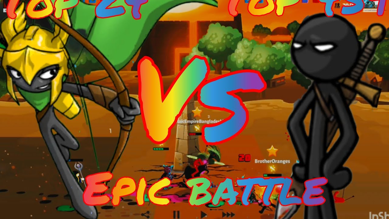 Epic Battle against Top 26 meric Kytchu strategist | Stick War 3 :Saga ...