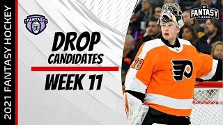 2021 Fantasy Hockey - Week 11 Players to Drop - Fantasy Hockey Advice