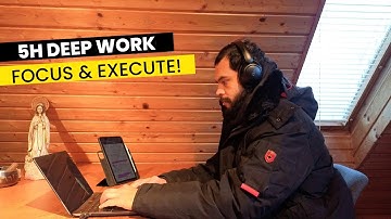 5-Hour Deep Work With Me (No Talking) | Pomodoro 50/10 — Gabriel Serra