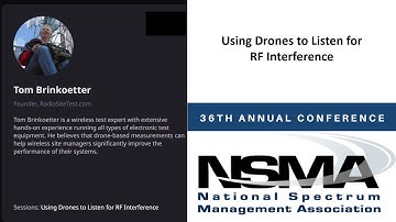 Using Drones to Listen for RF Interference