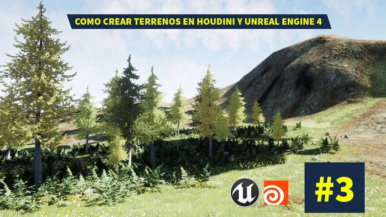 Como crear un terreno en Unreal Engine 4 y Houdini | Tutorial Unreal ...