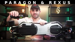 Exway Flex Paragon and Rexus Detailed Unboxing and Riding Review! The Perfect Eboard (almost)