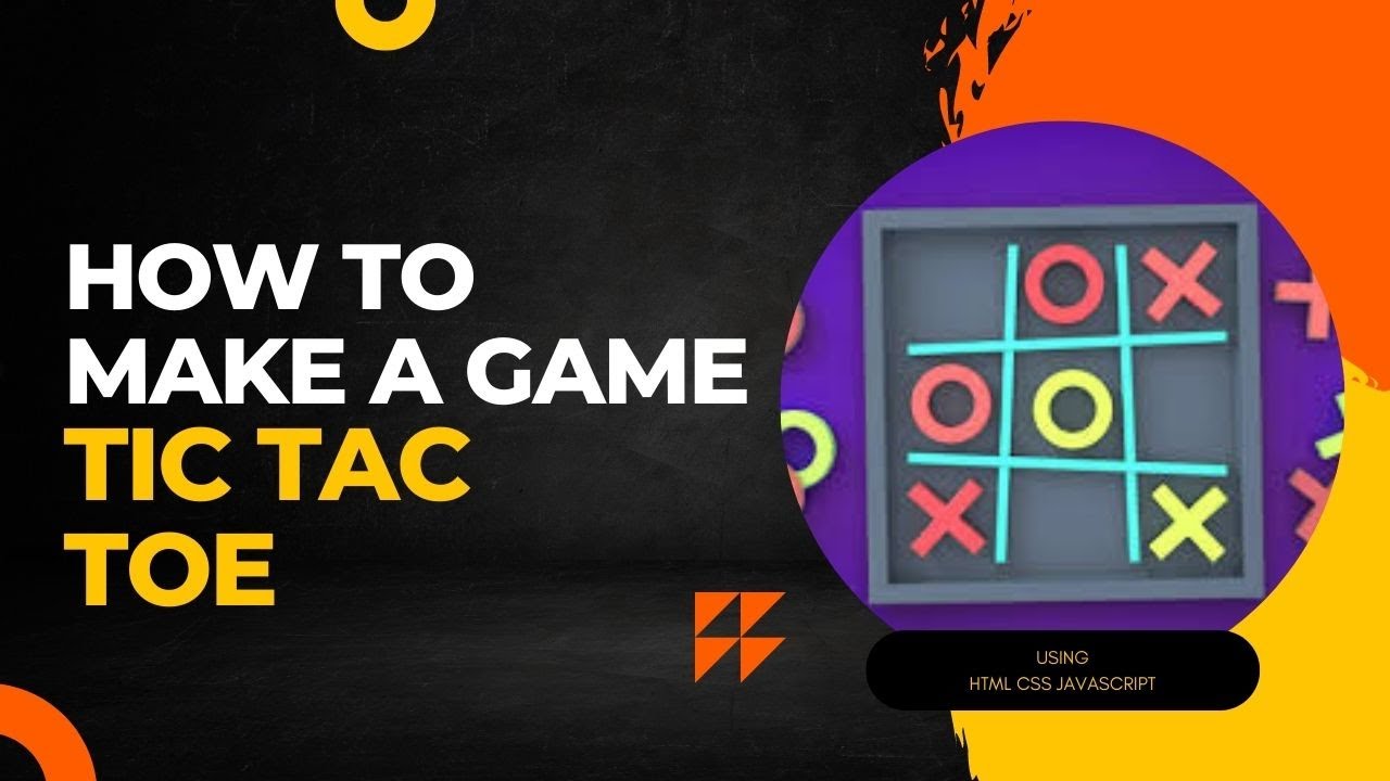 How to make a Game! Tic-Tac-Toe using Html,Css and Javascript - YouTube
